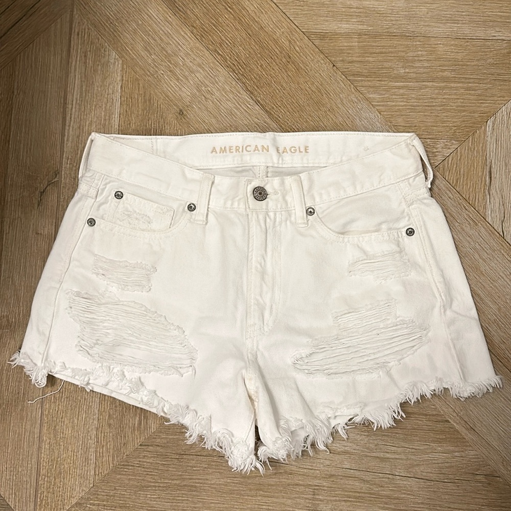 Little white shorts